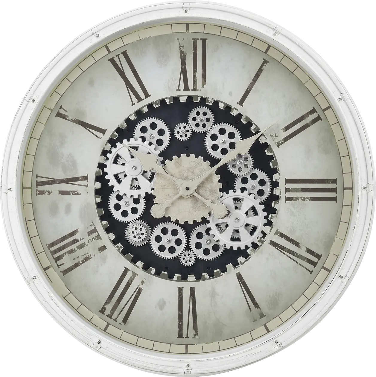 Bavariay White Wall Clock
