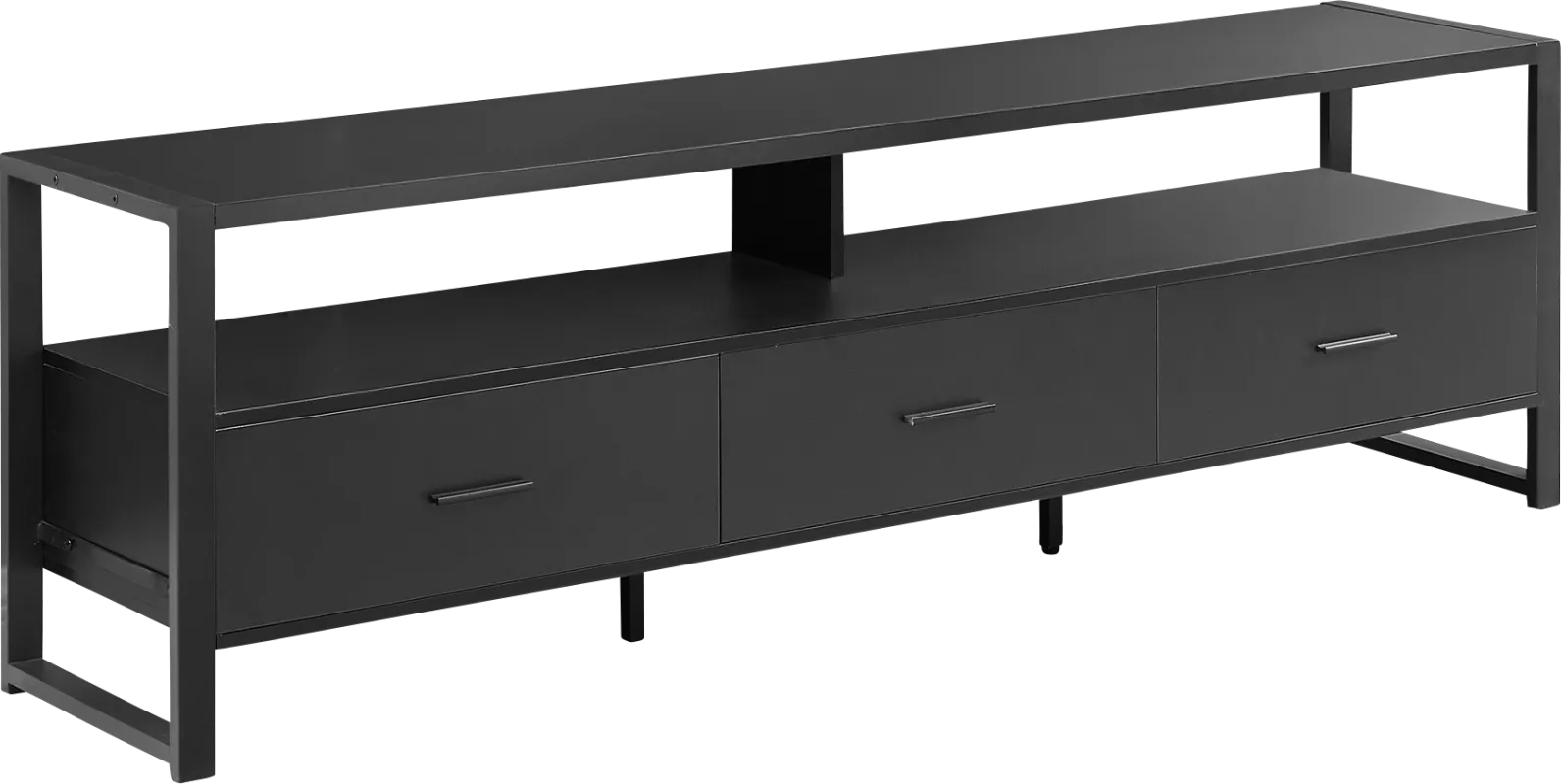 Rangeviewy Black 72.5 in. Console