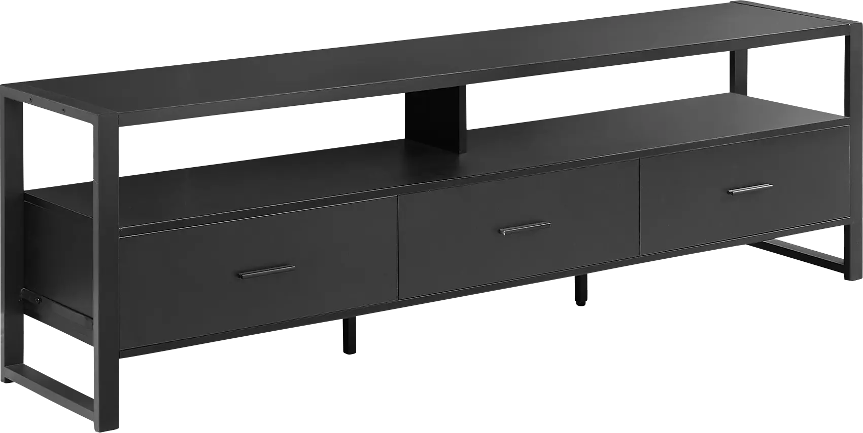 Rangeviewy Black 72.5 in. Console