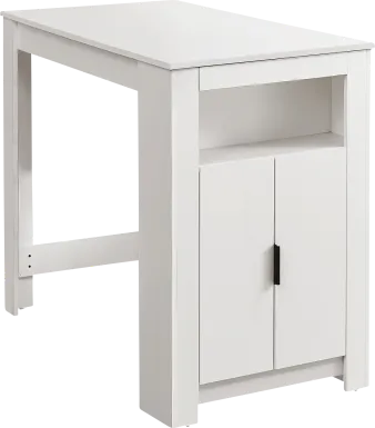 Blusage White Counter Height Dining Table