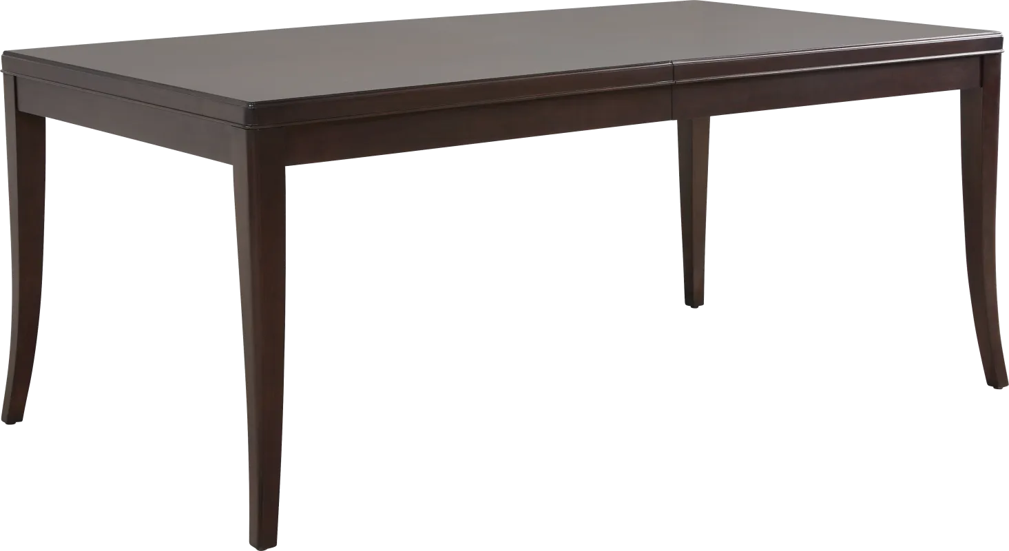 Bradbury Brown Cherry Finish Dining Table