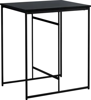 Lessardy Black Counter Height Dining Table