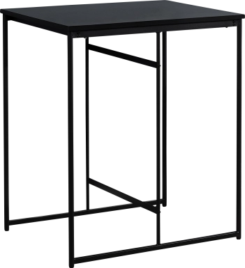 Lessardy Black Counter Height Dining Table