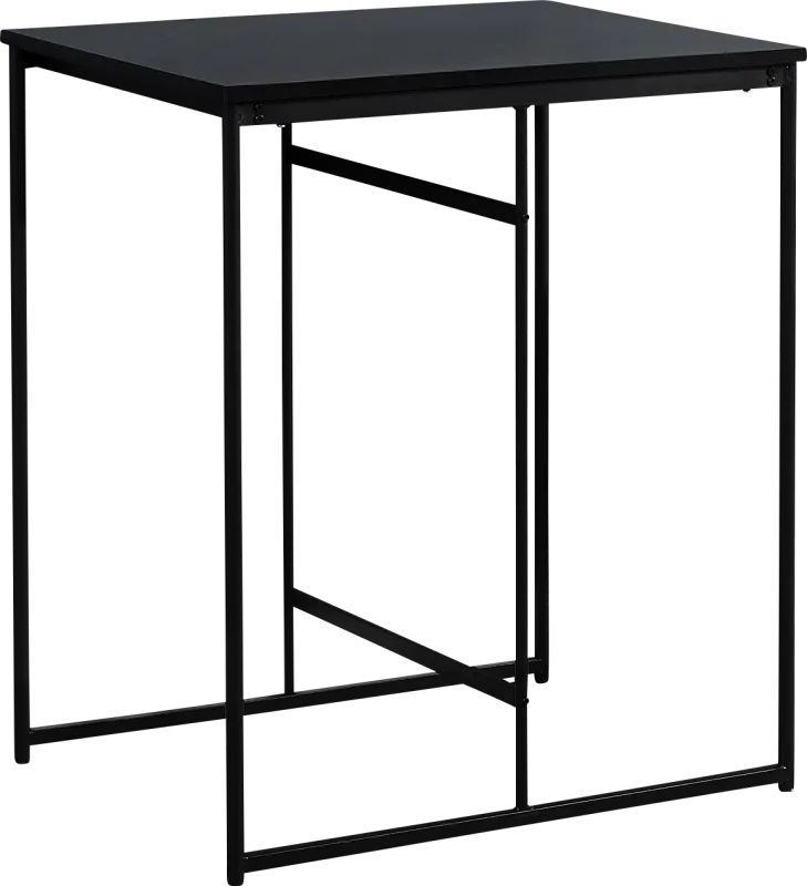 Lessardy Black Counter Height Dining Table