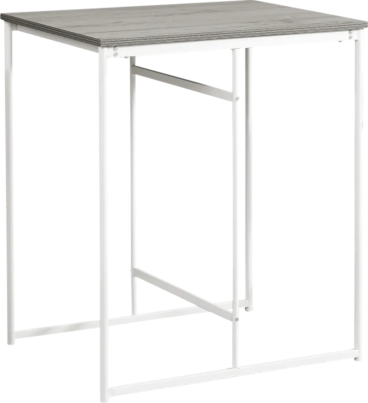 Lessardy Gray Counter Height Dining Table