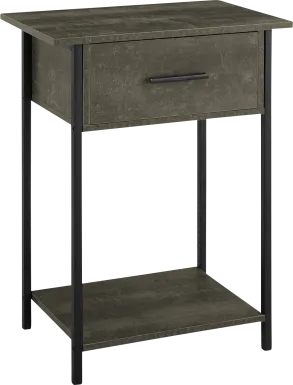 Rankiny Bronze End Table