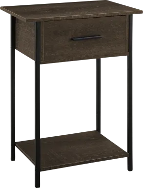 Rankiny Dark Oak End Table