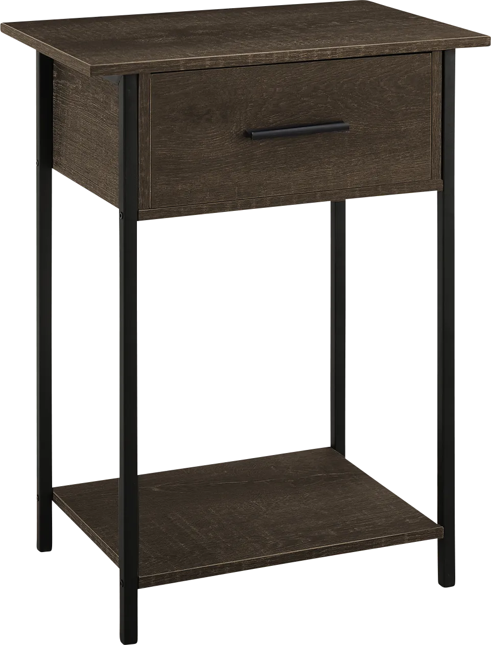 Rankiny Dark Oak End Table - Image 1