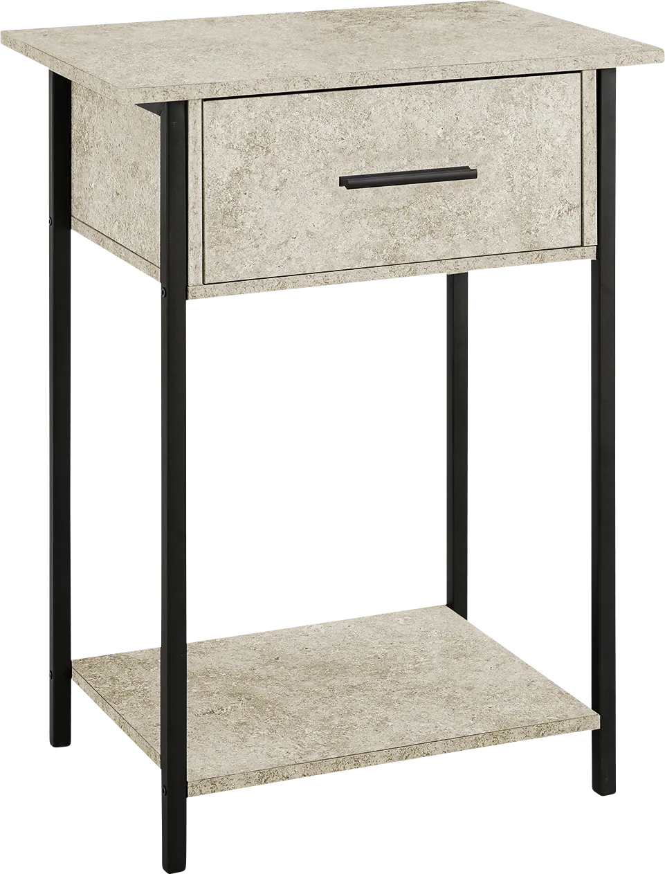 Rankiny Cream End Table - Thumbnail - Image 1