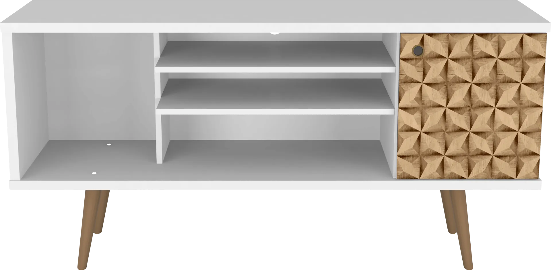 Ettrick White 53 In. Console - Image 1