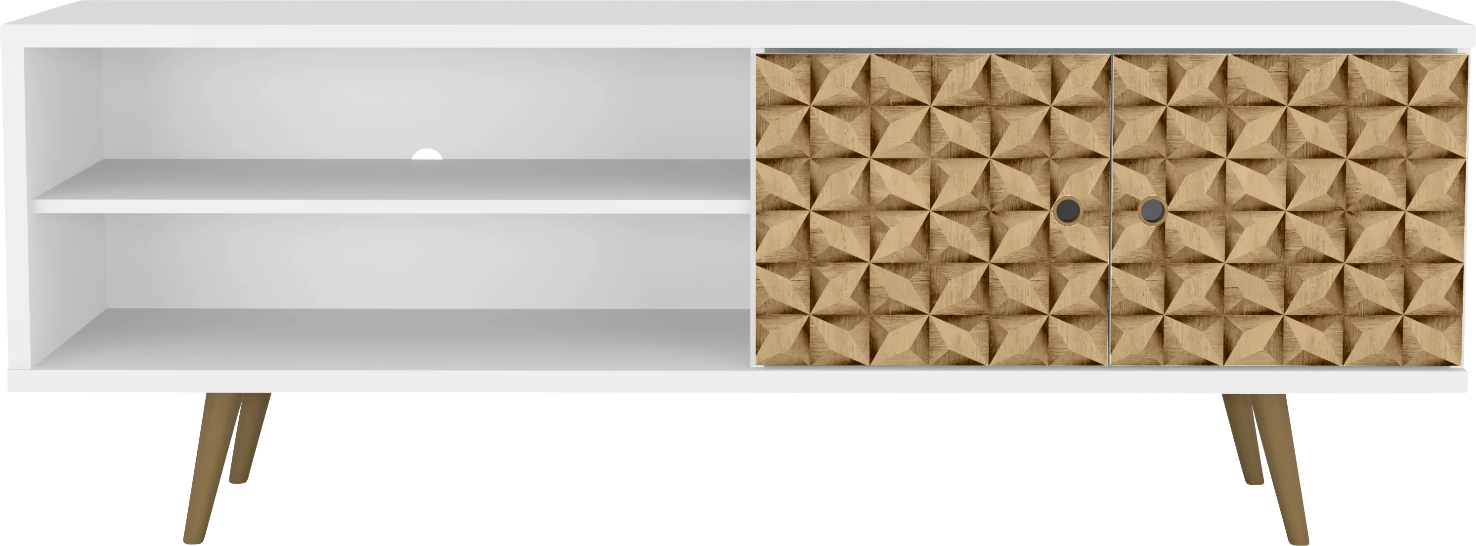 Arkaig White 63 In. Console - Thumbnail - Image 1