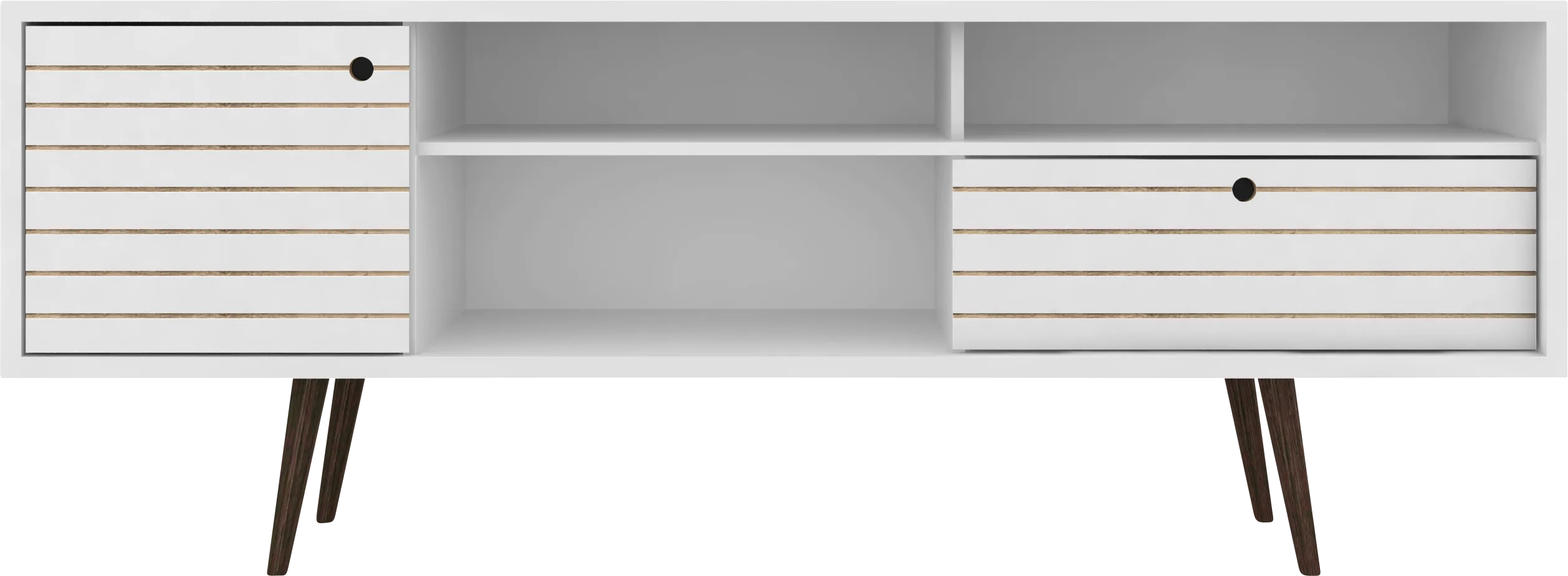 Vallar White/White 71 In. Console - Thumbnail - Image 1