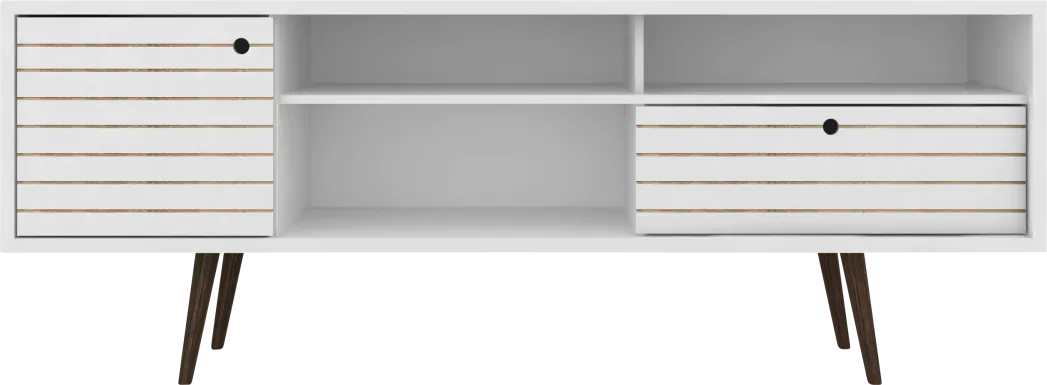 Vallar White/White 71 In. Console