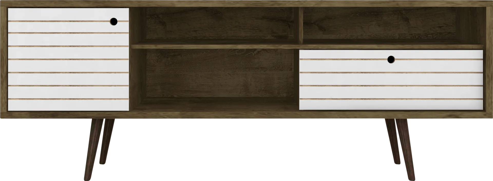 Vallar Brown/White 71 In. Console - Image 1