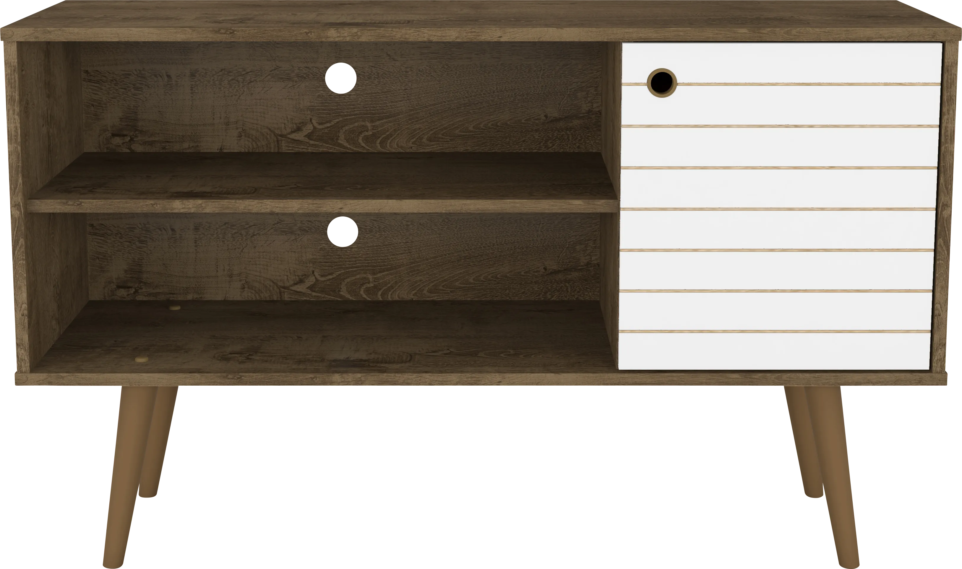 Garrion White 42 In. Console - Thumbnail - Image 1