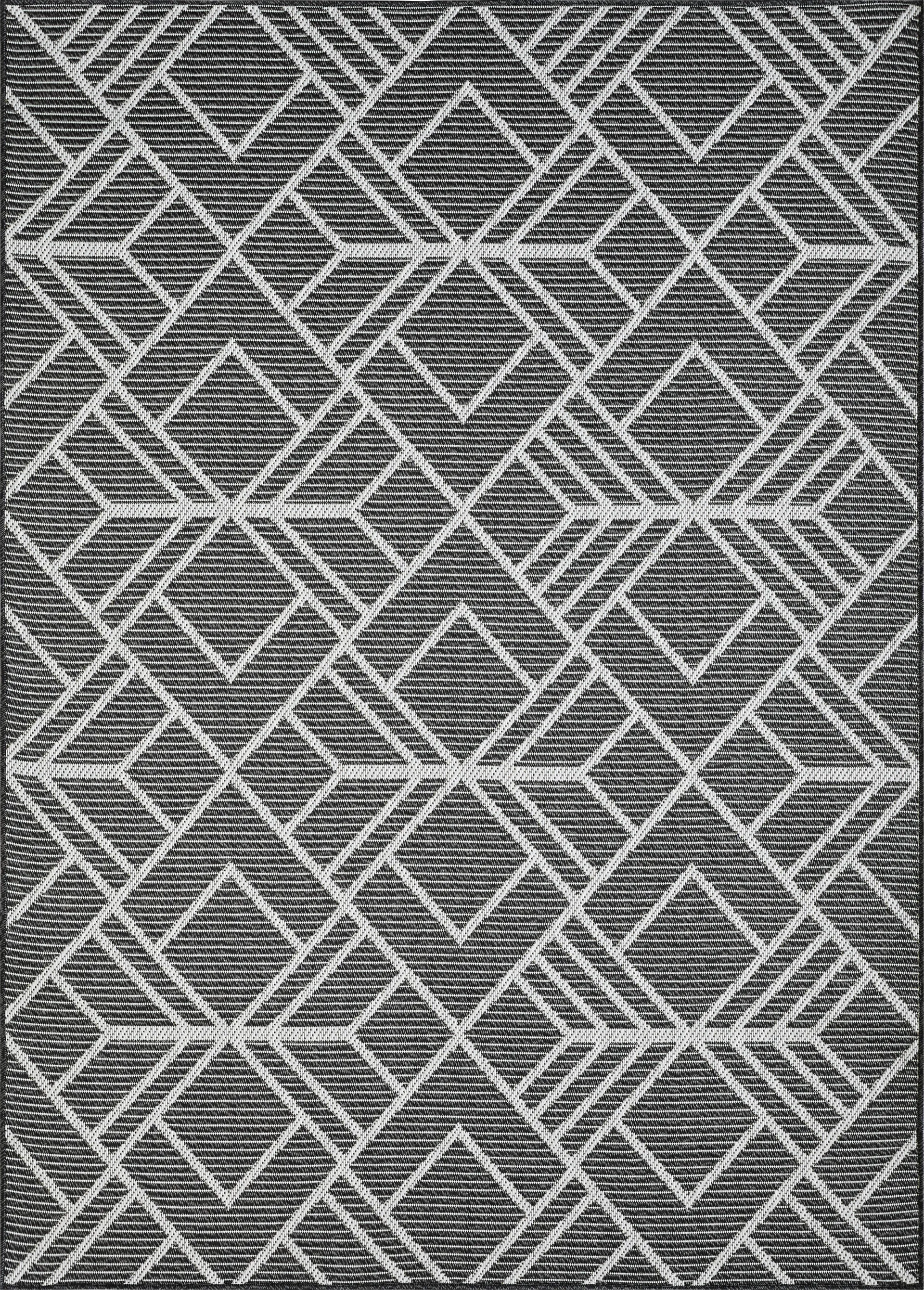 Antoun Charcoal 5'3 x 7'3 Indoor/Outdoor Rug - Image 1