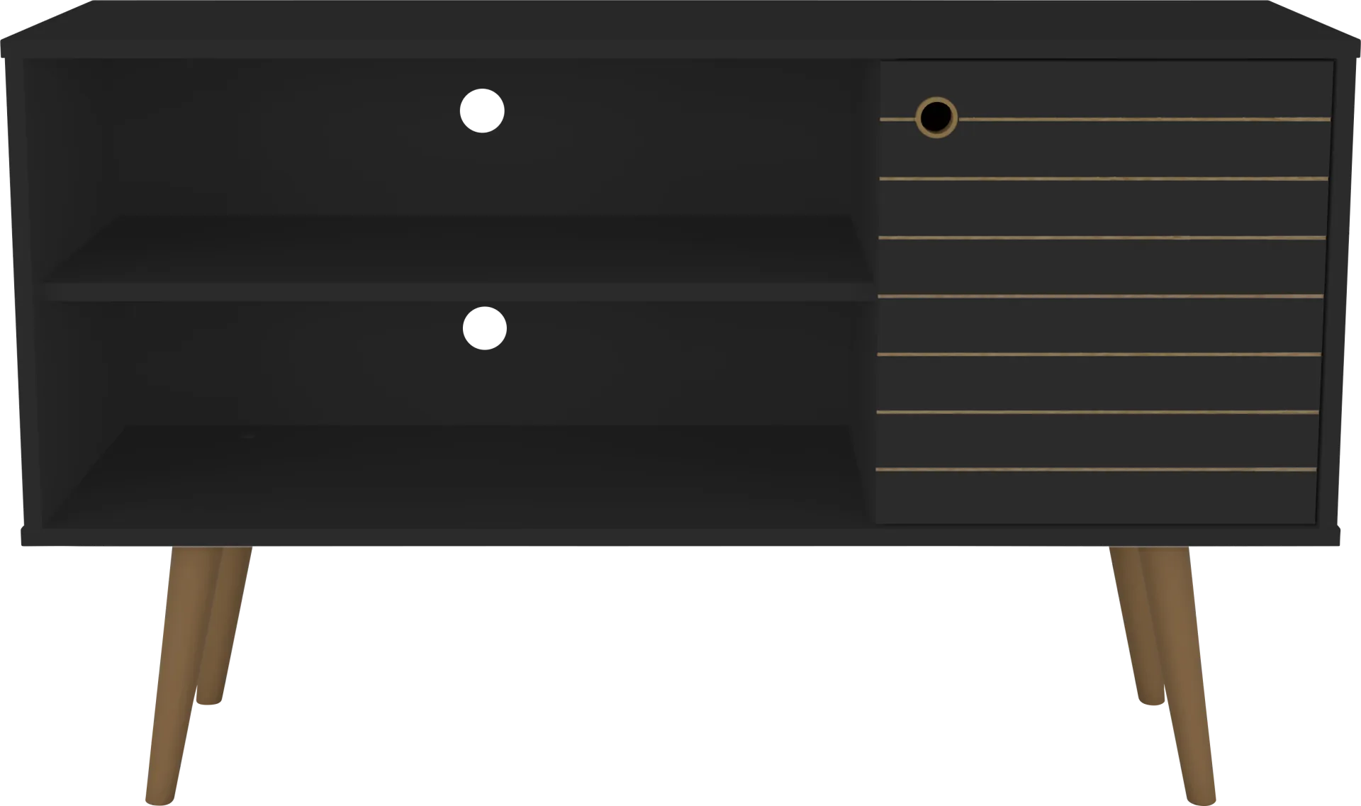 Garrion Black 42 In. Console - Image 1