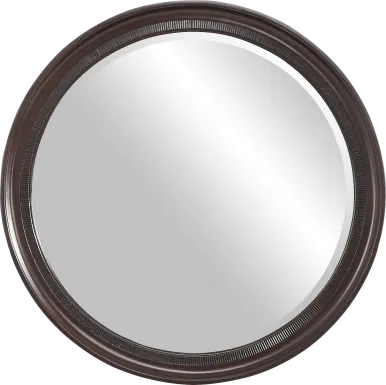 Bradbury Brown Cherry Finish Mirror
