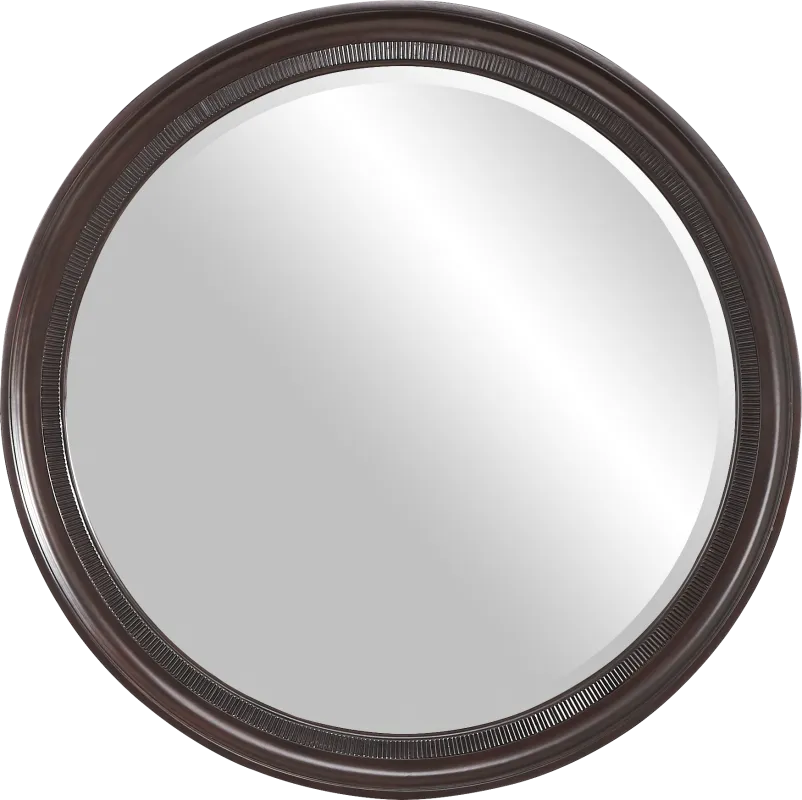 Bradbury Brown Cherry Finish Mirror