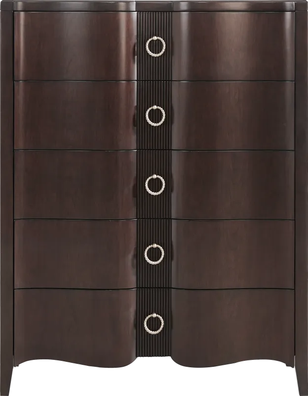 Bradbury Brown Cherry Finish Chest