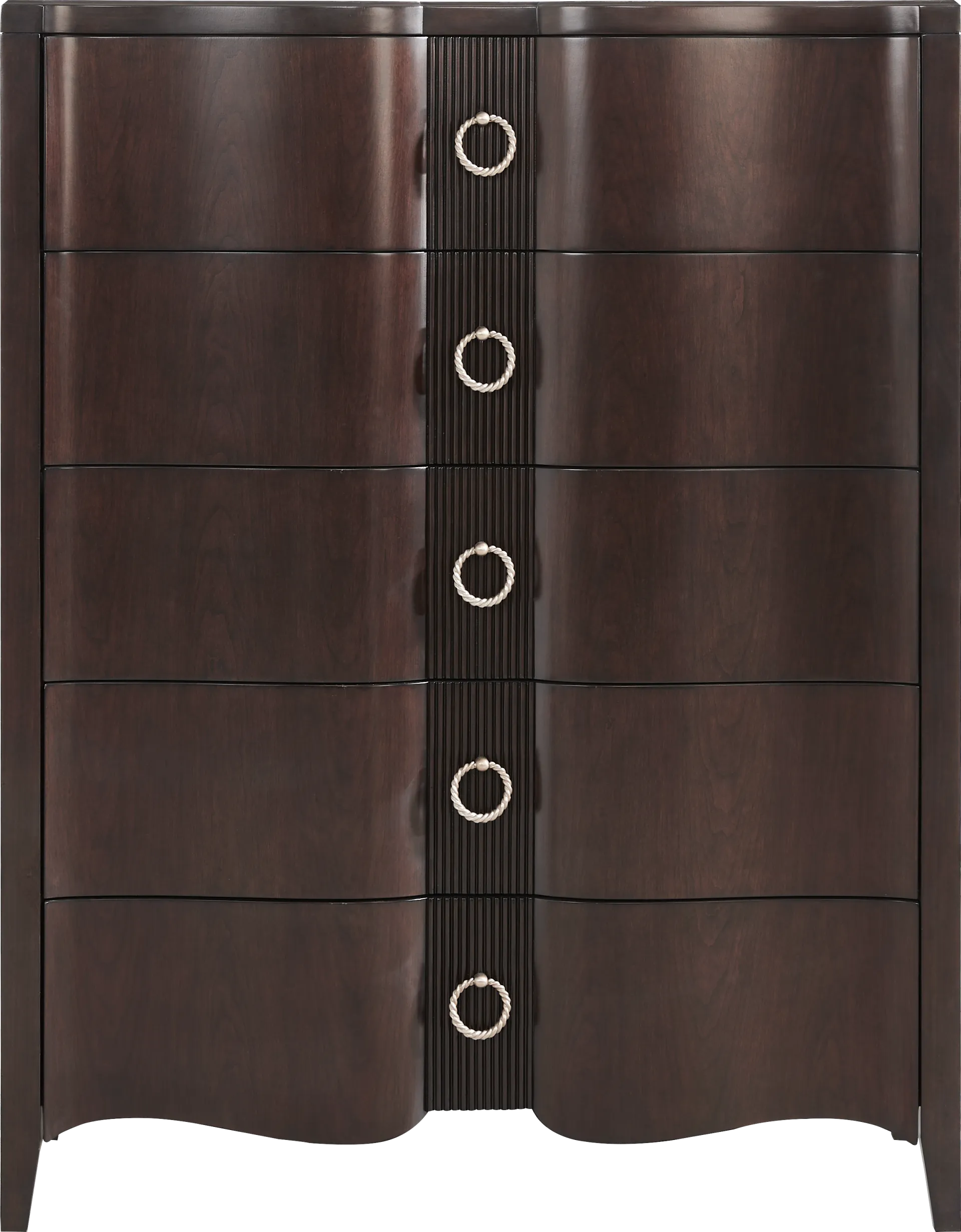 Bradbury Brown Cherry Finish Chest - Image 1