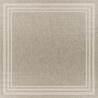 Civada Oatmeal 7'10 Square Rug