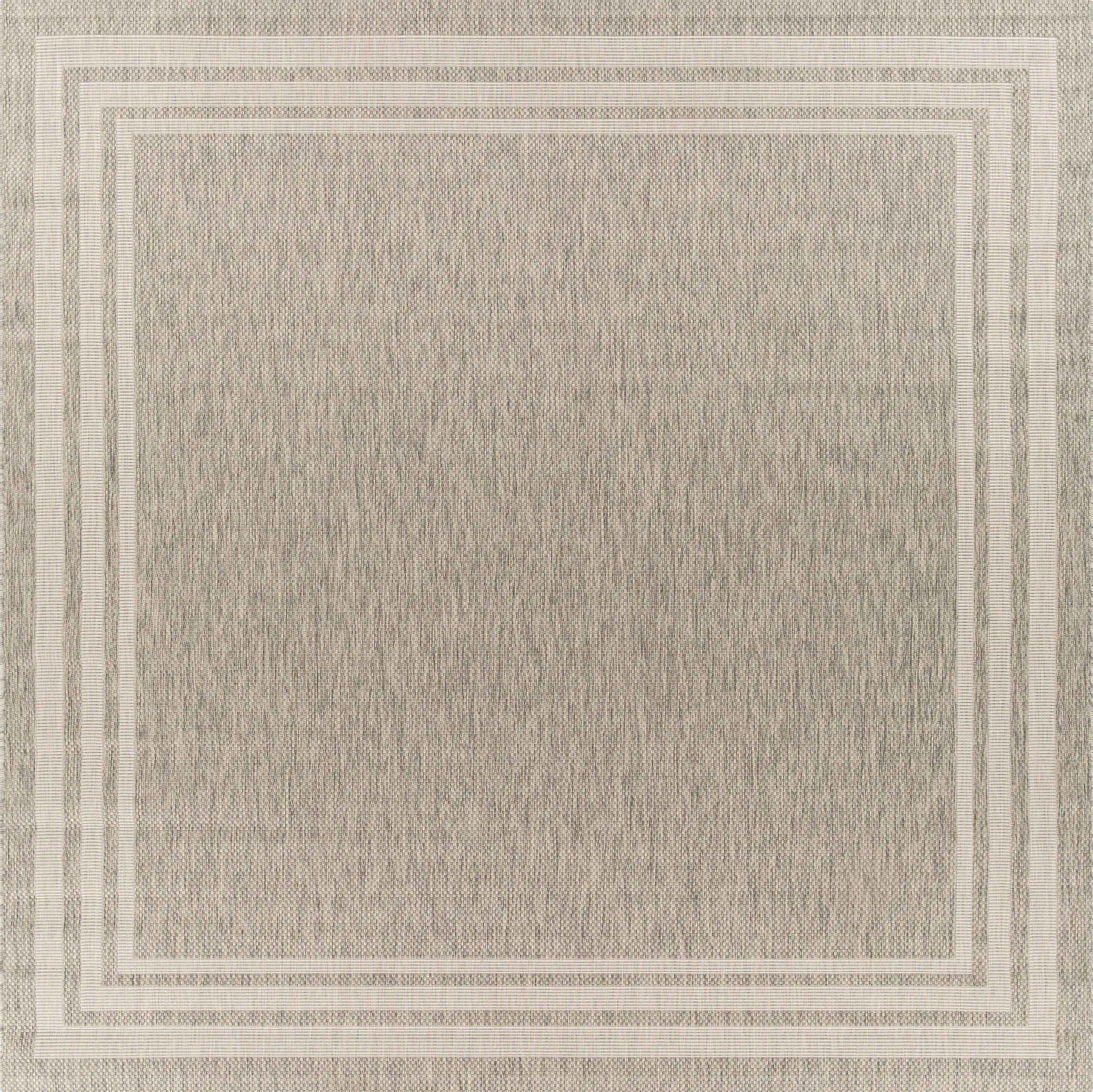 Civada Oatmeal 7'10 Square Rug - Image 1