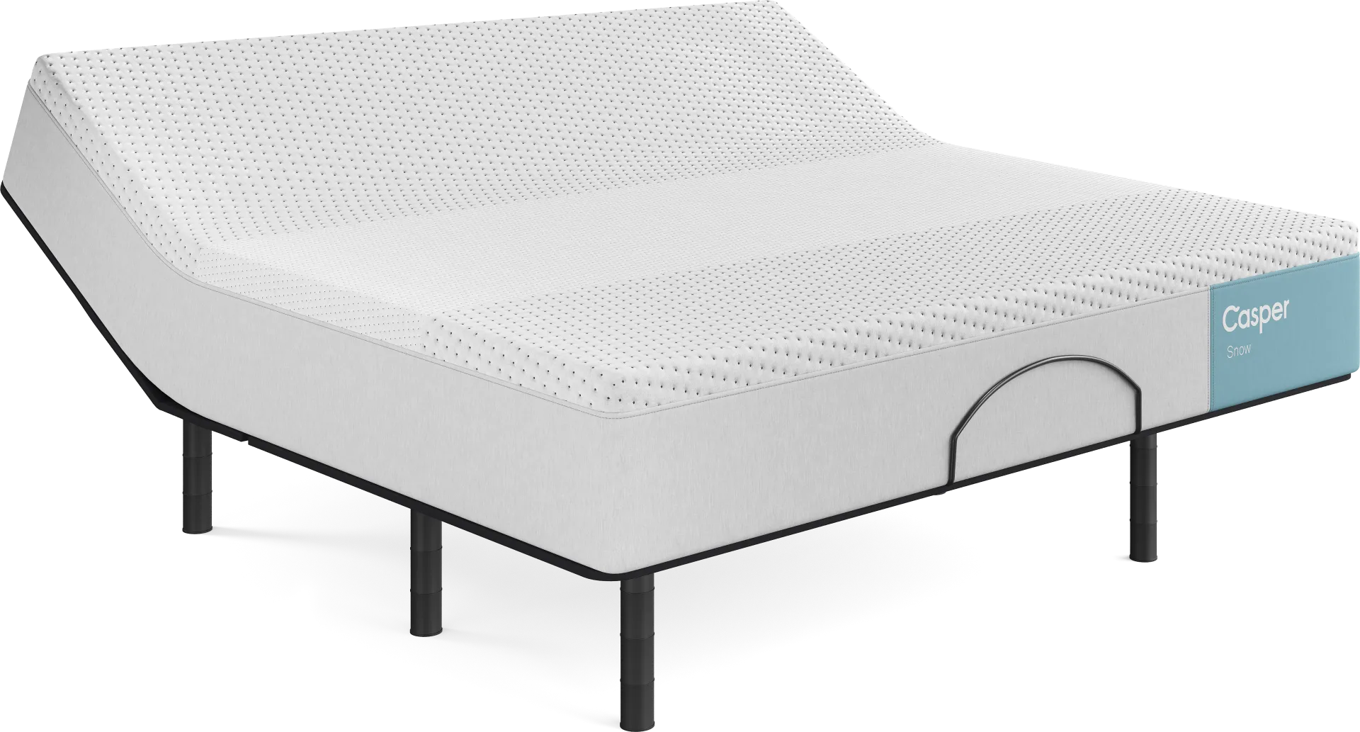 Casper Snow 2.0 King Mattress with Head Up Only Base - Image 1