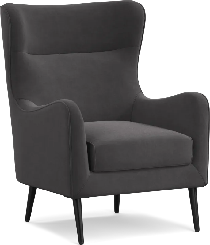 Windsor Park II Gray Accent Chair