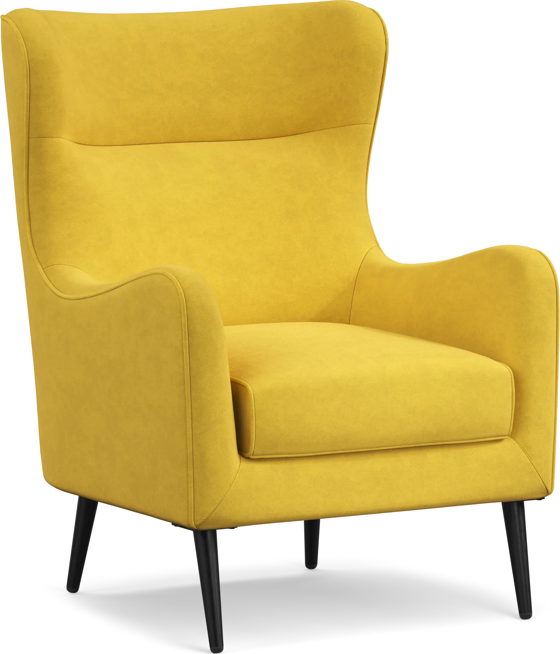Windsor Park II Yellow Accent Chair - Image 1
