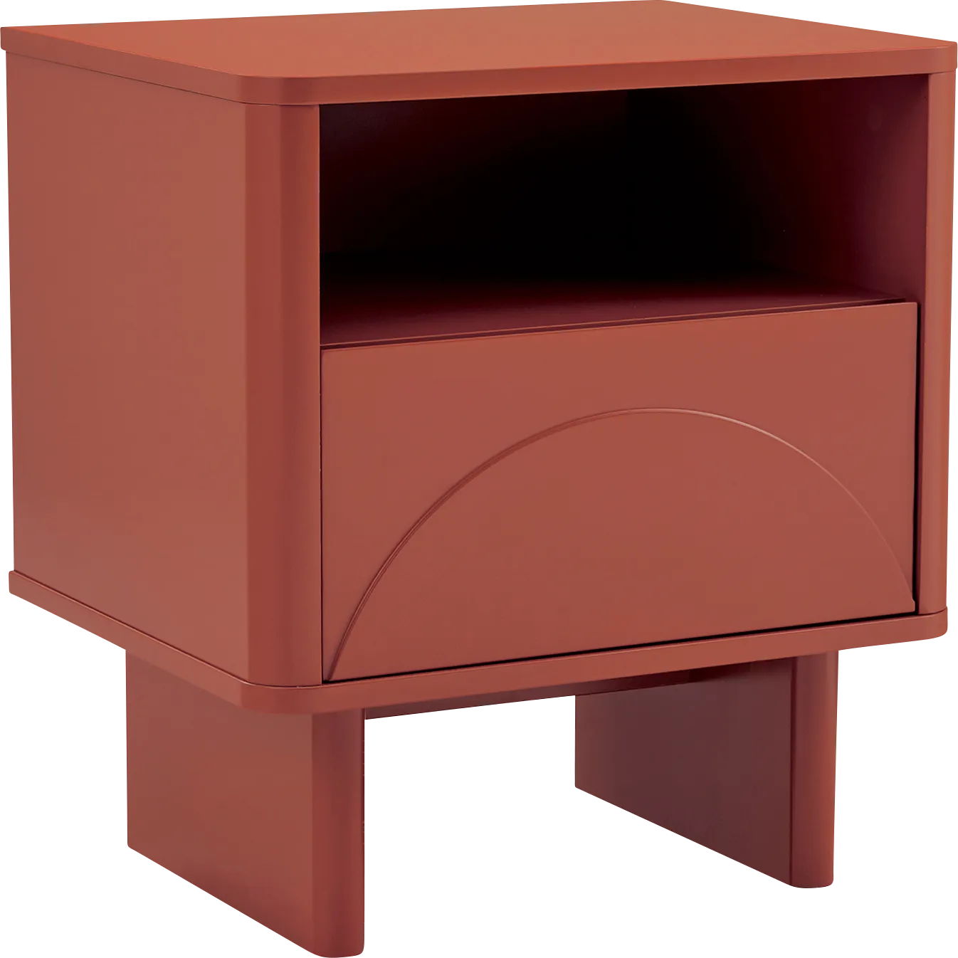 Ammons Terracotta Nightstand - Thumbnail - Image 1