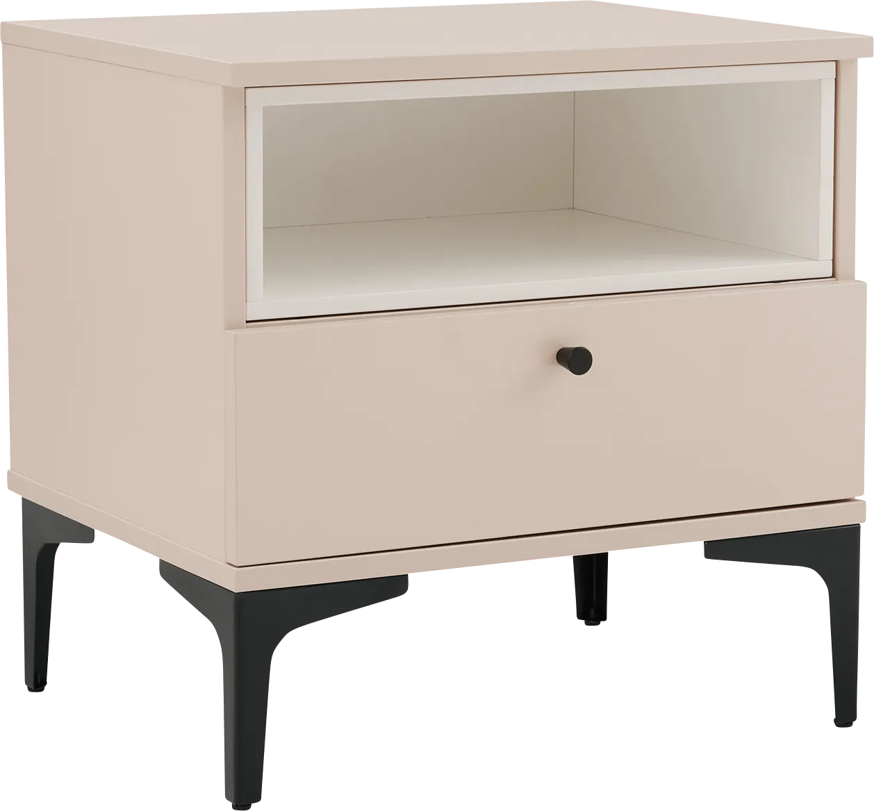 Ashcraft Pink Nightstand - Image 1