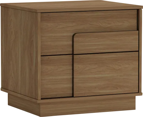 Dorriety Brown Nightstand