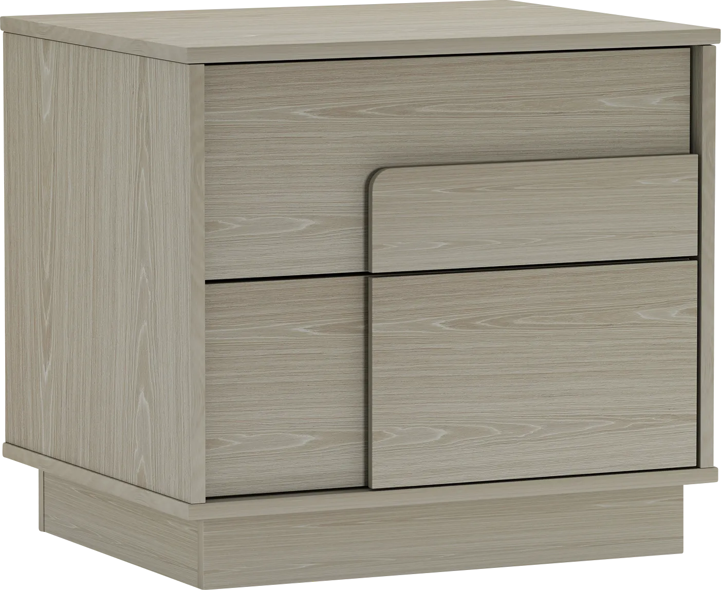 Dorriety Beige Nightstand - Image 1