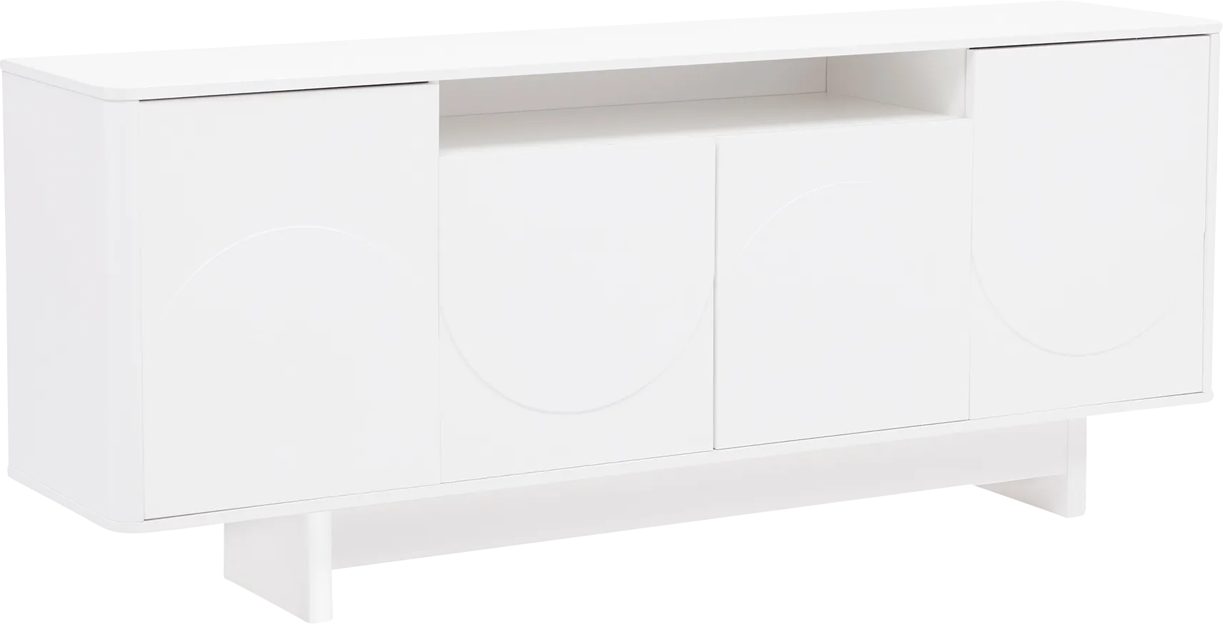 Ammons White Sideboard - Image 1