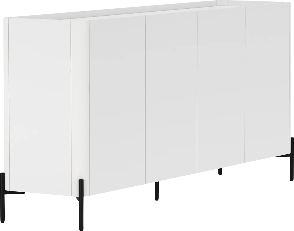 Cloverdaley White Sideboard