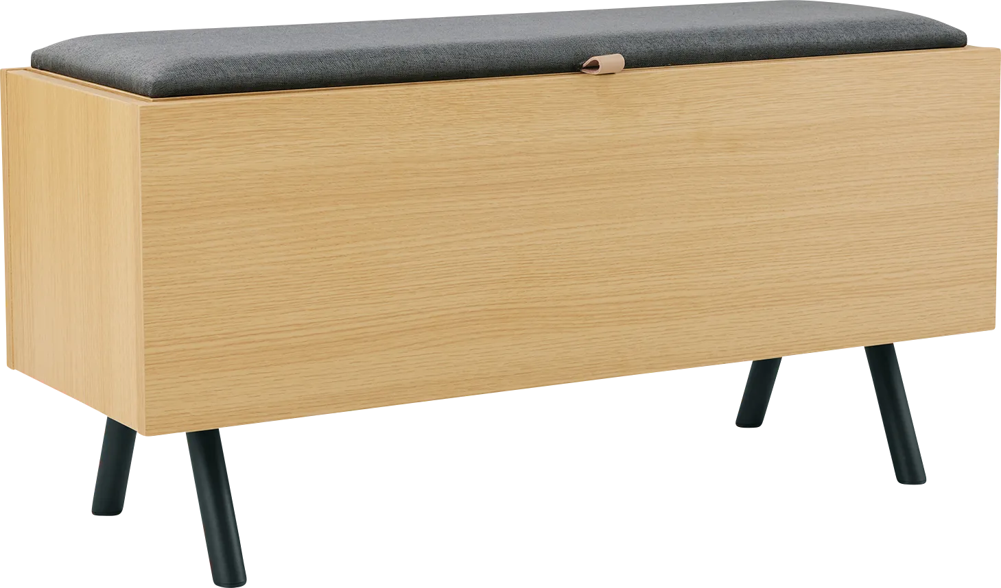 Cindebran Brown Storage Bench - Thumbnail - Image 1