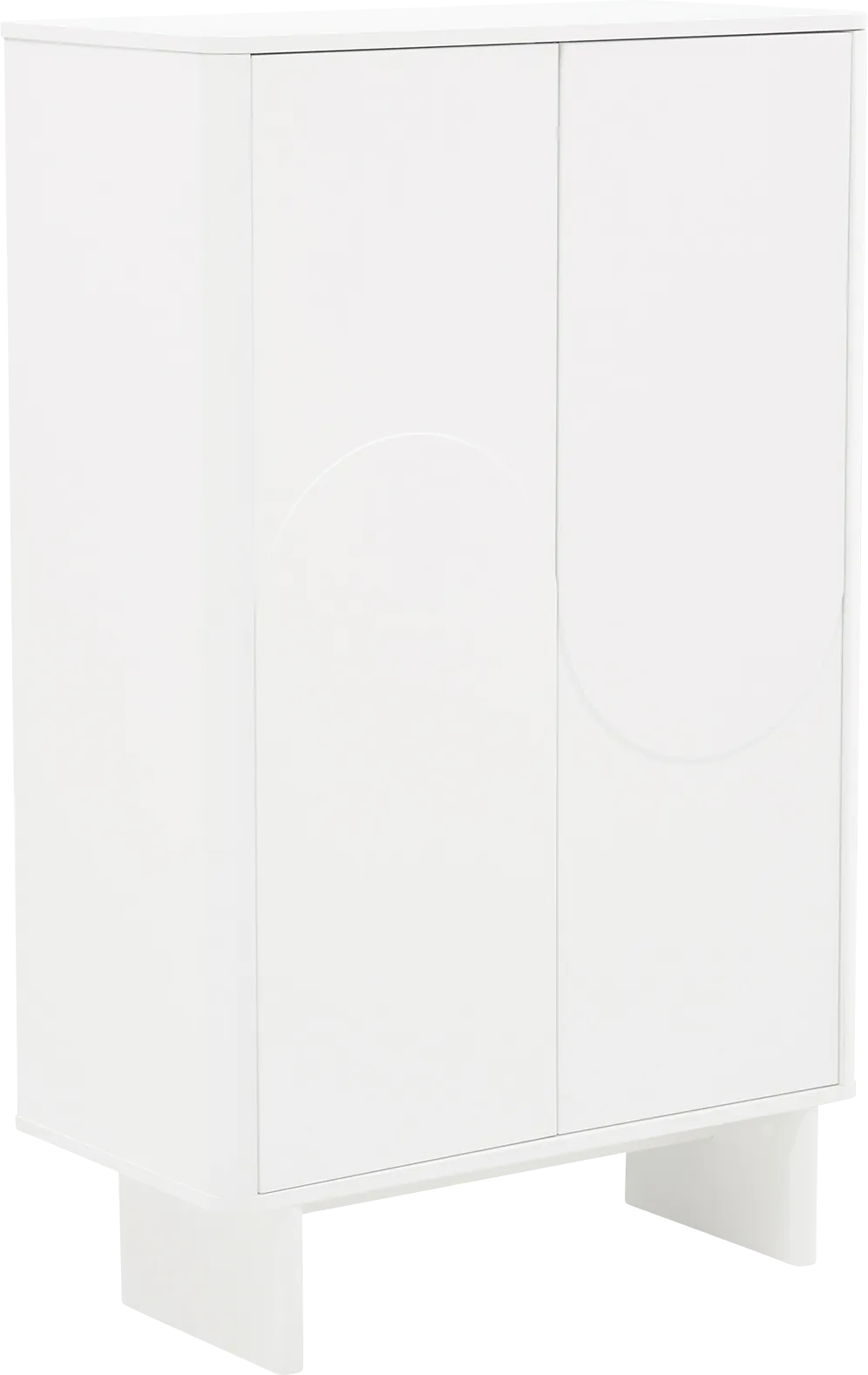 Ammons White Accent Cabinet - Thumbnail - Image 1