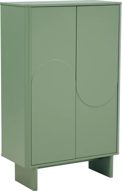 Ammons Green Accent Cabinet