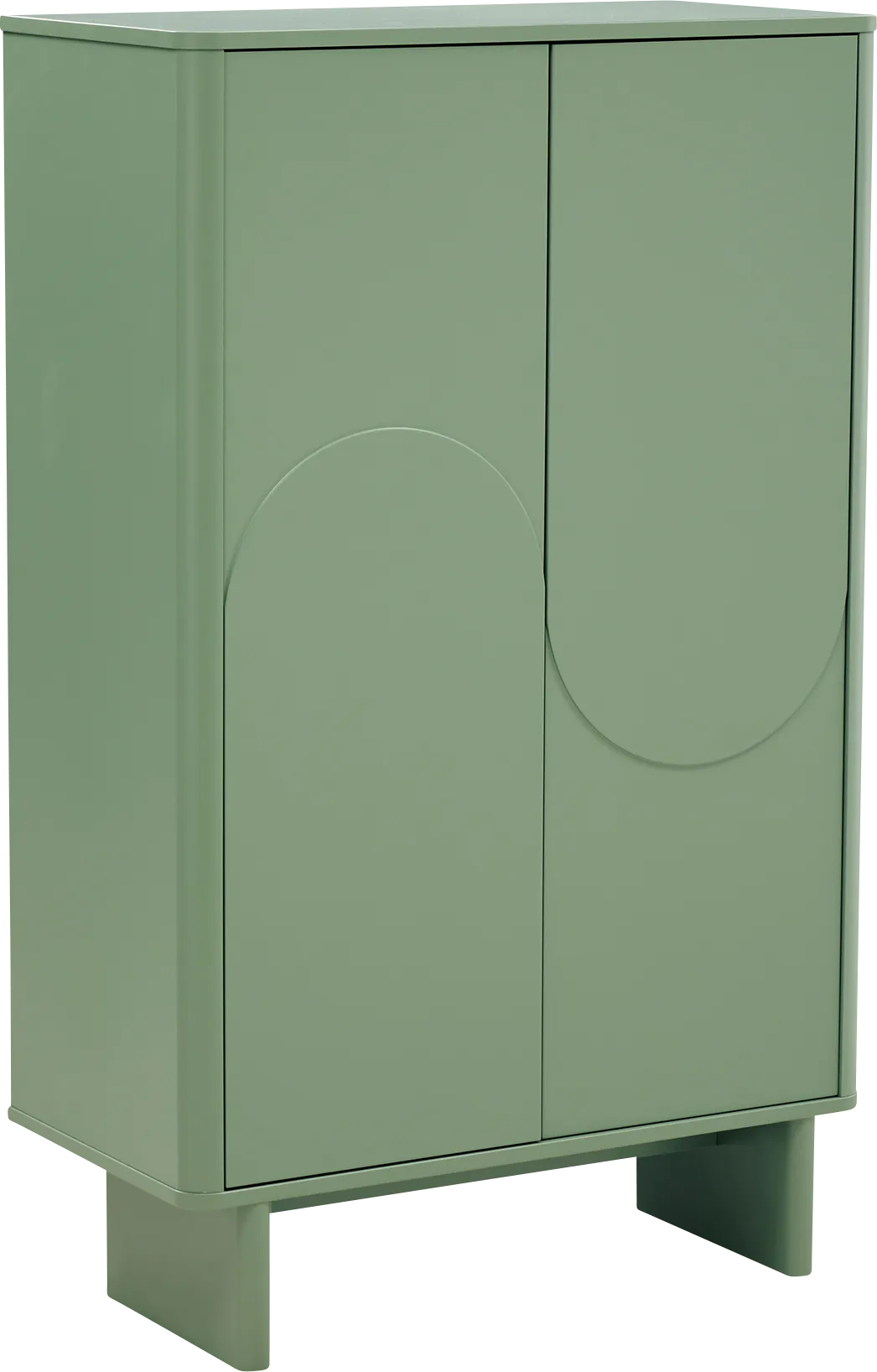 Ammons Green Accent Cabinet - Image 1