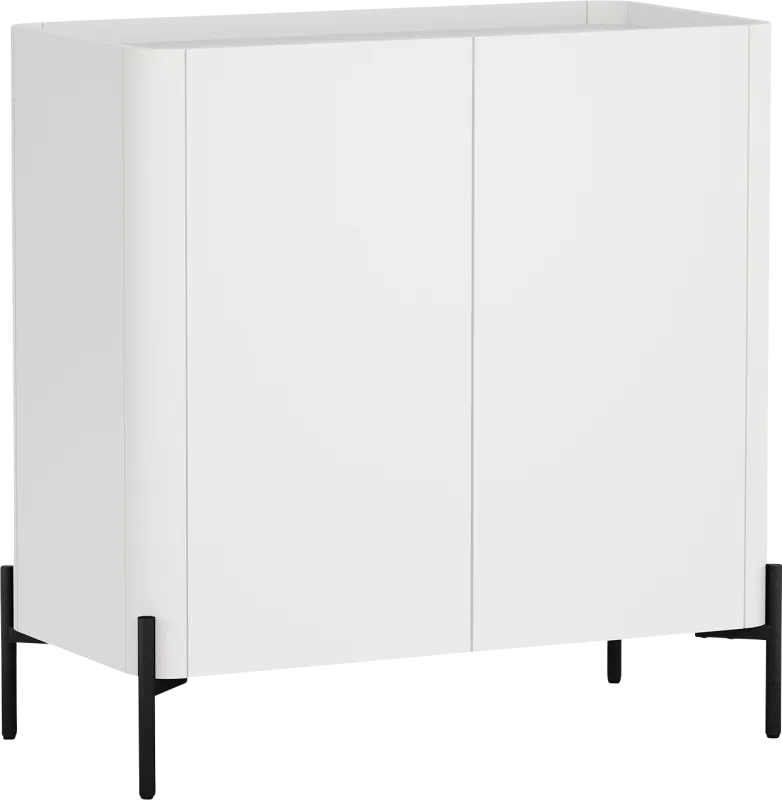 Cloverdaley White Accent Cabinet