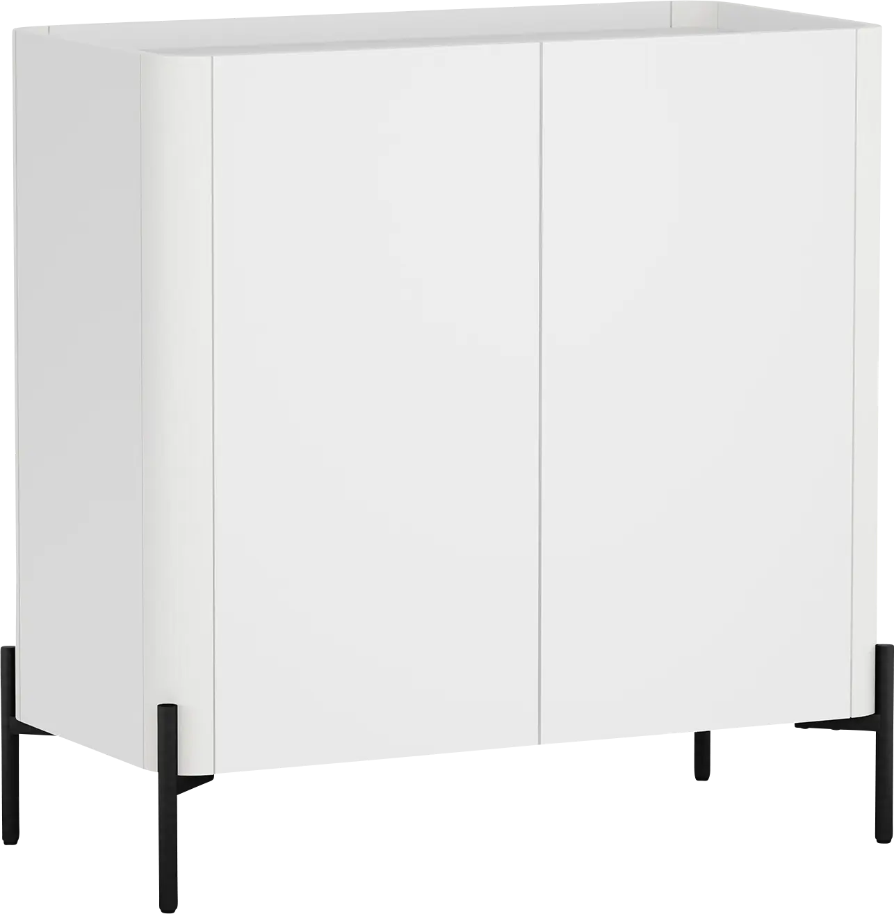 Cloverdaley White Accent Cabinet