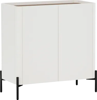Cloverdaley Off-White Accent Cabinet