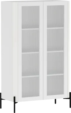 Cloverdaley White Decor Cabinet