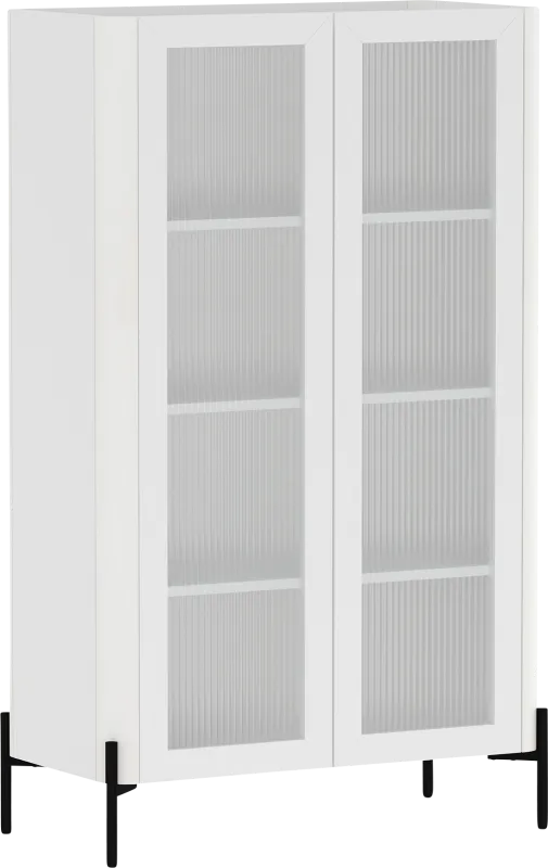 Cloverdaley White Decor Cabinet