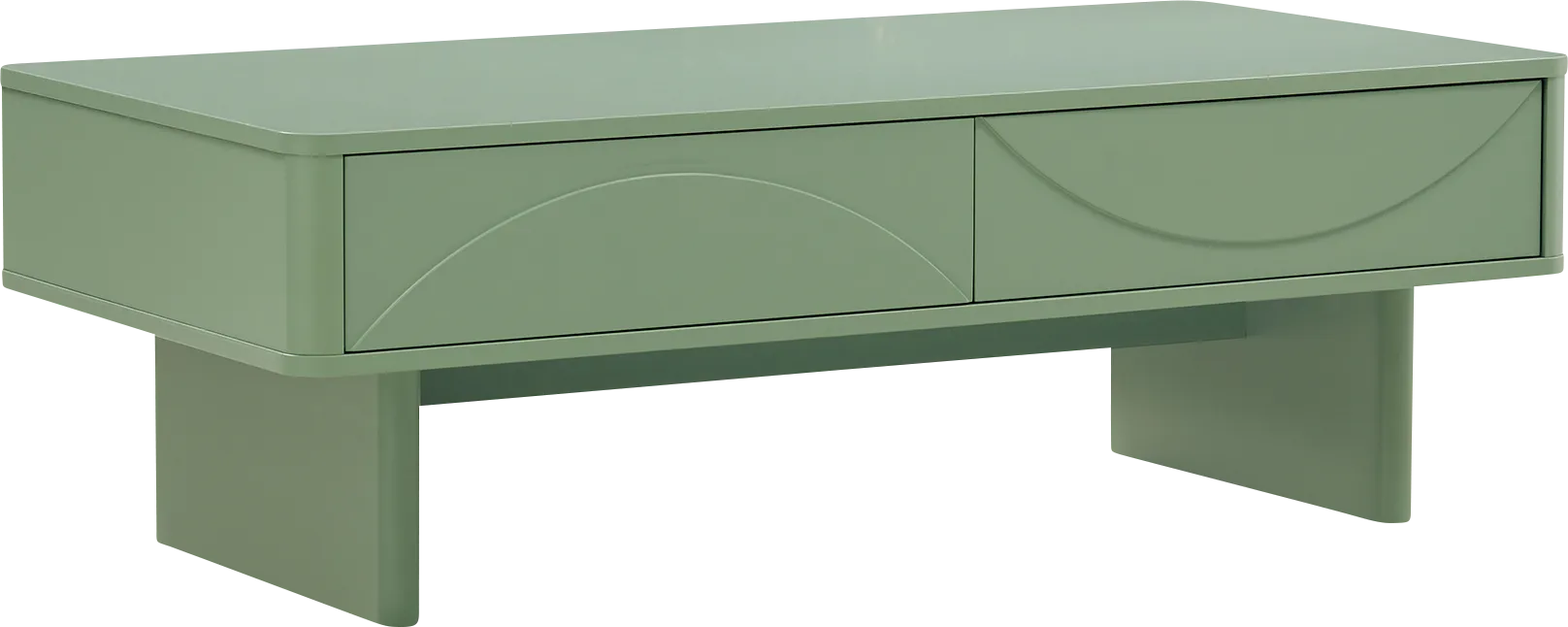 Ammons Green Cocktail Table - Image 1