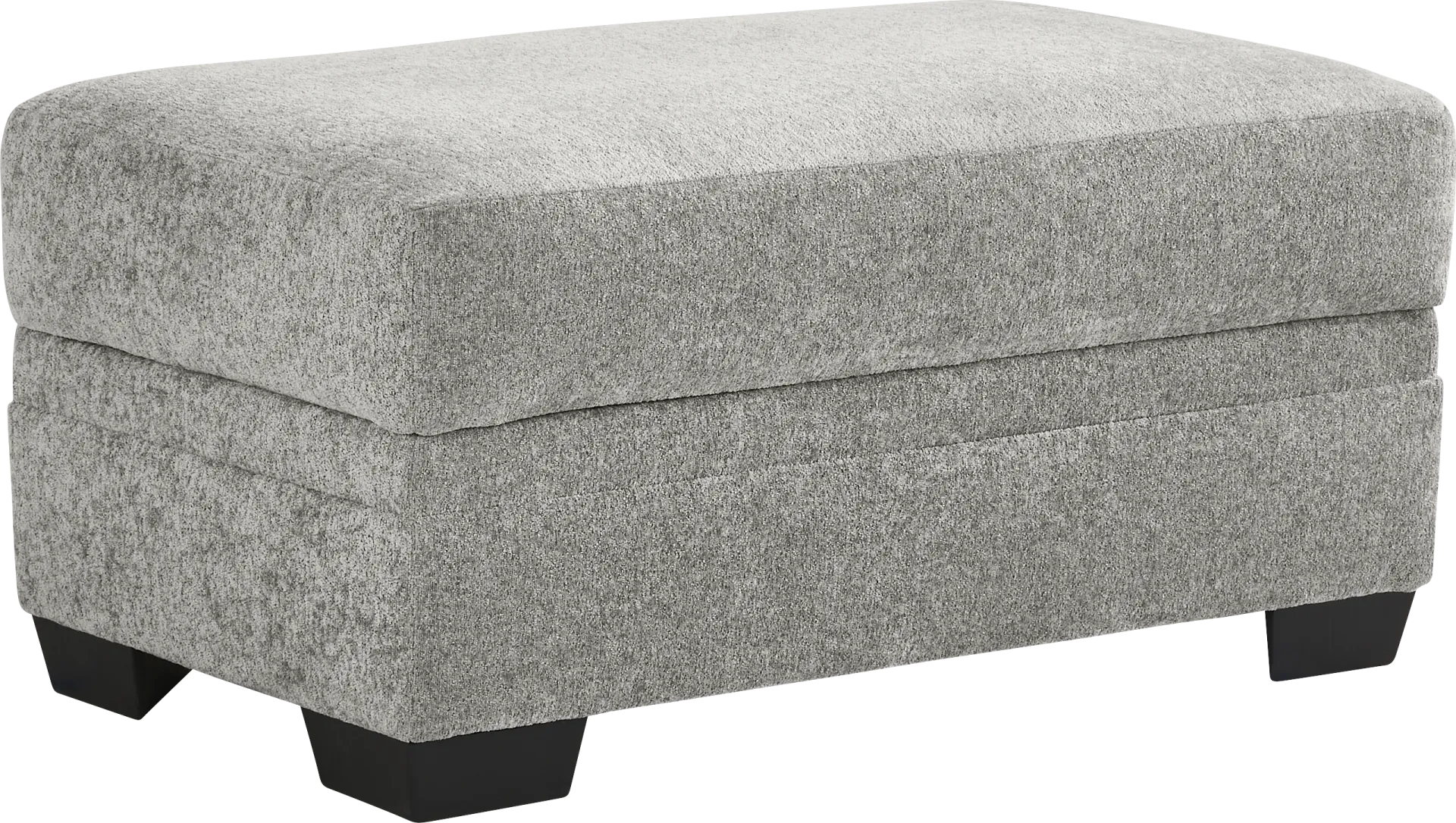 Copley Place Slate Storage Ottoman - Image 1