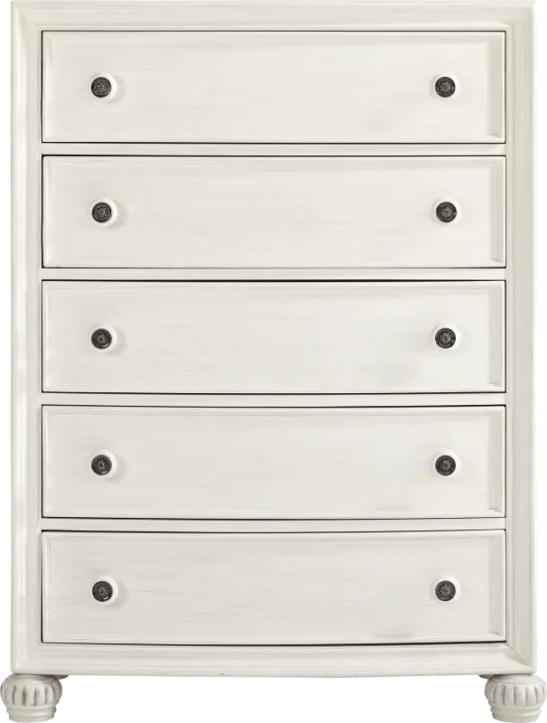 Augustine White Lift Top Chest