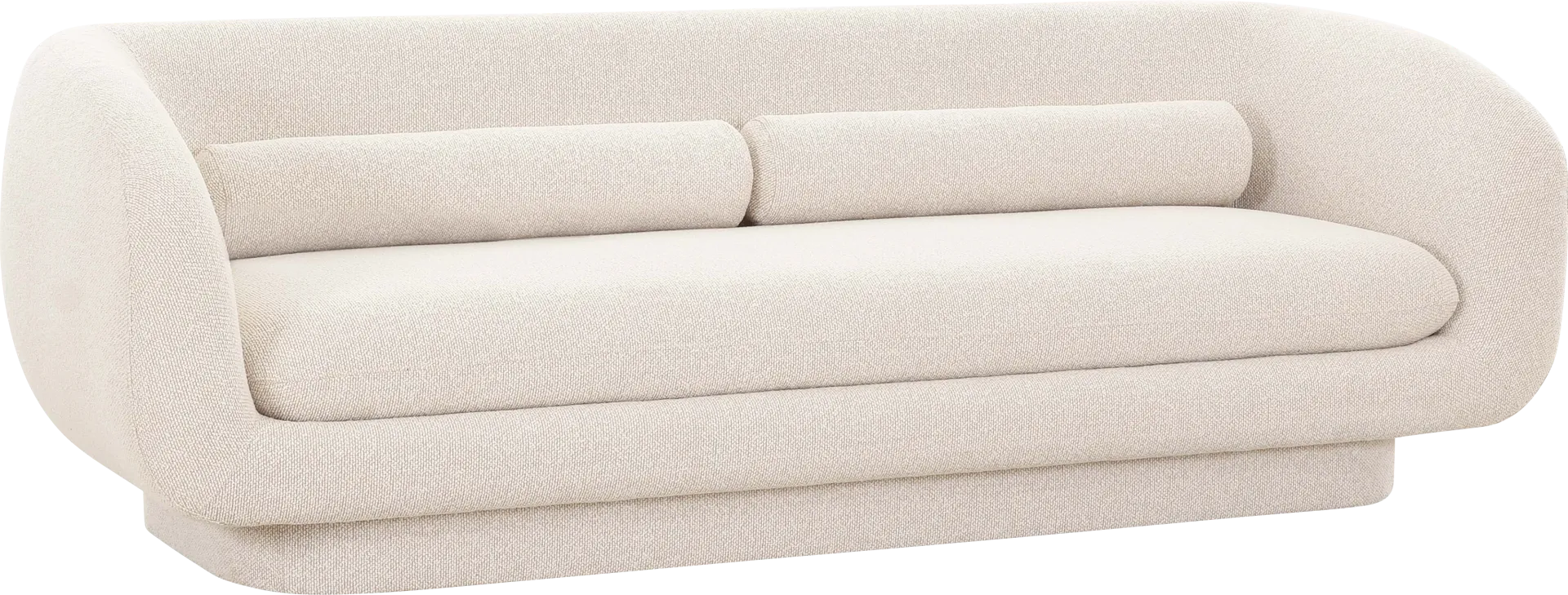 Capozzi Cream Sofa - Image 1