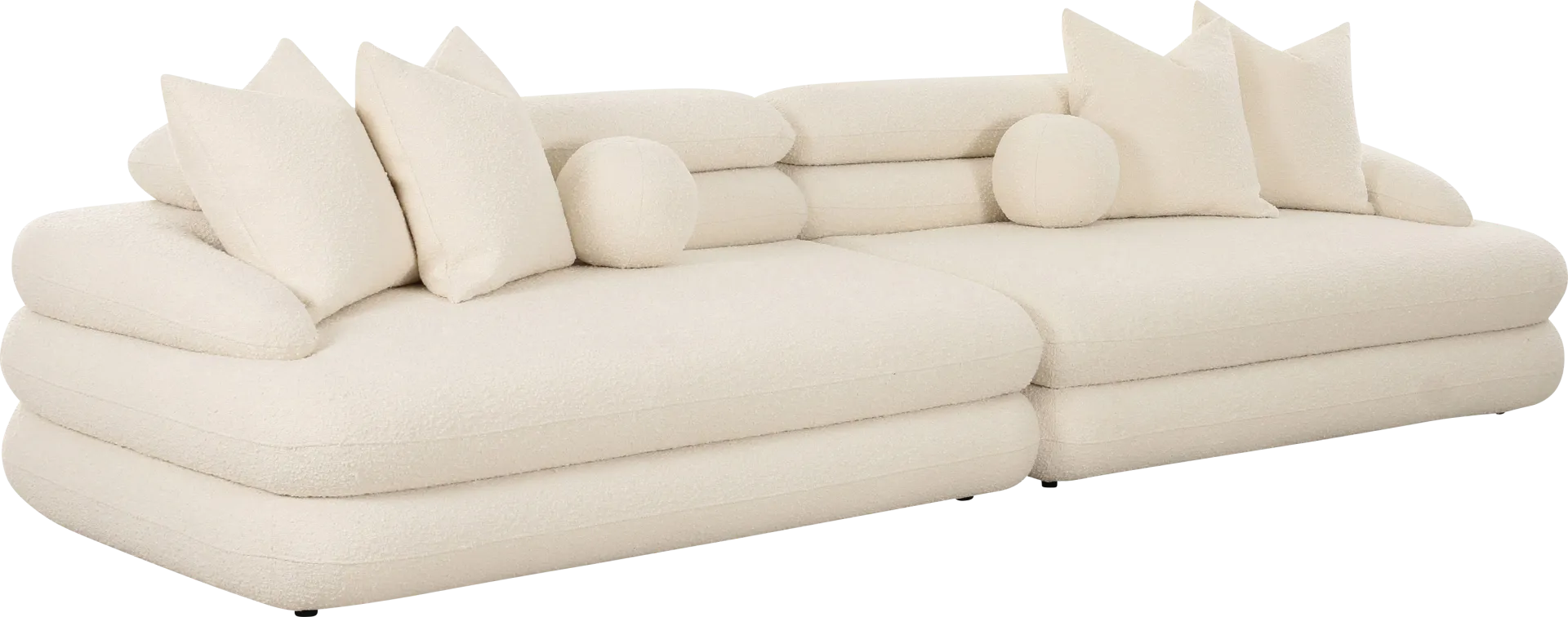 Briscoey Cream Sofa - Image 1